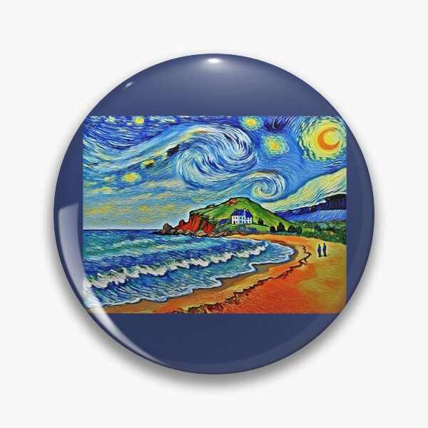 Item preview, A walk to Burgh Island3（watercolour + AI） designed and sold by artsmeow.