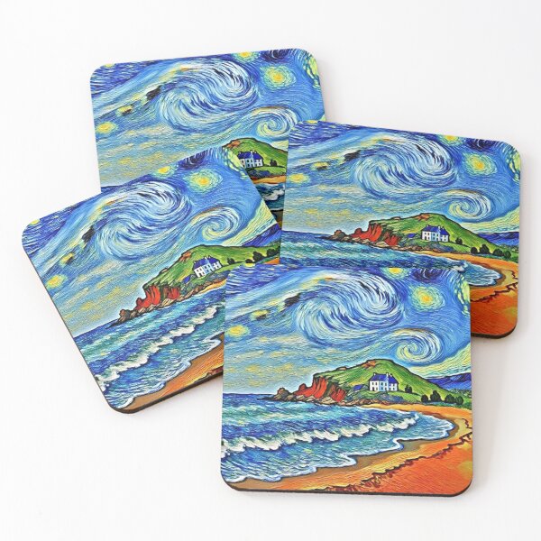 Item preview, A walk to Burgh Island3（watercolour + AI） designed and sold by artsmeow.
