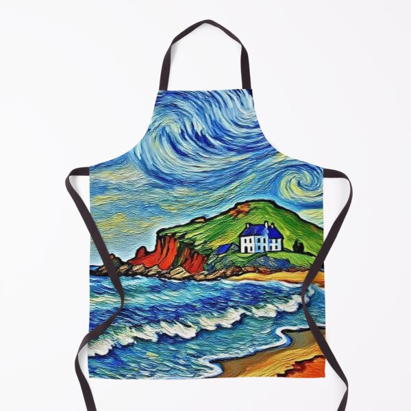 Item preview, A walk to Burgh Island3（watercolour + AI） designed and sold by artsmeow.