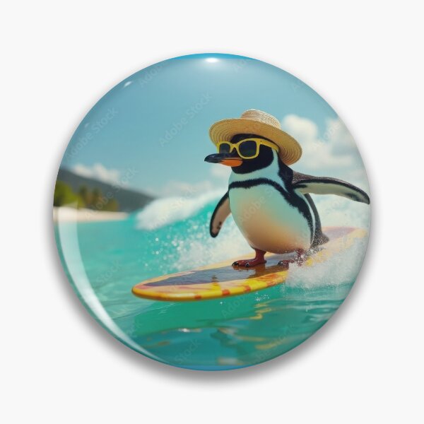 Item preview, PENGUINE SURFING designed and sold by MARYMAXMAC.