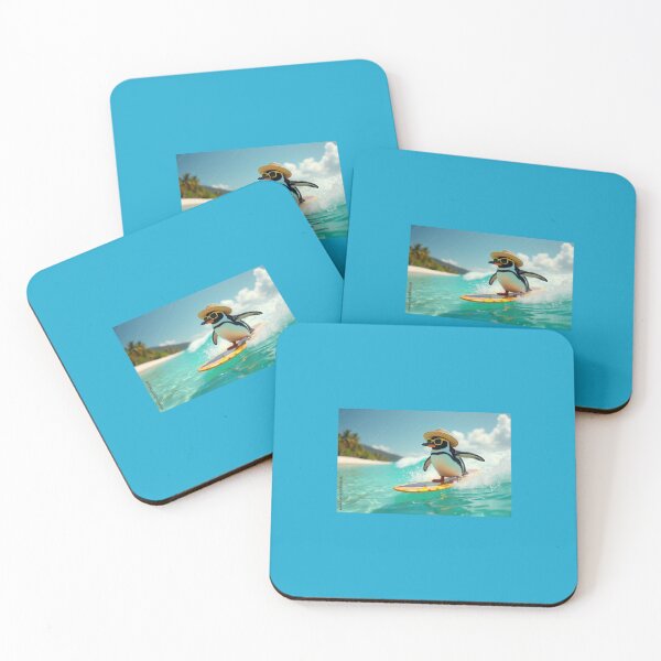 Item preview, PENGUINE SURFING designed and sold by MARYMAXMAC.
