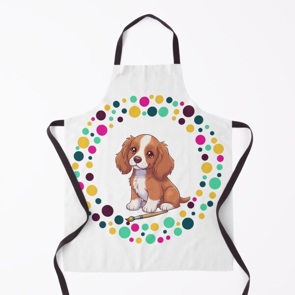 Artikelvorschau, Feiern Sie den Dot Day mit meinem Field Spaniel | Bunte Hundekunst entworfen und verkauft von The Real Life Symphony.