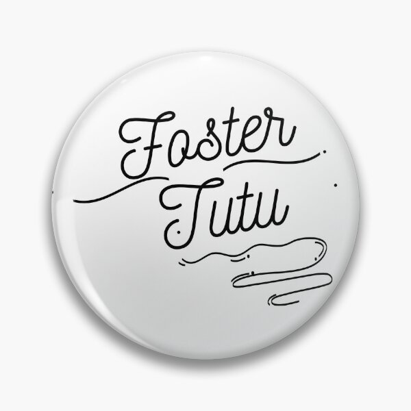 Item preview, Foster Tutu - Black Cursive Letters designed and sold by GFamilyC.