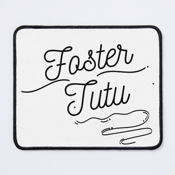 Item preview, Foster Tutu - Black Cursive Letters designed and sold by GFamilyC.