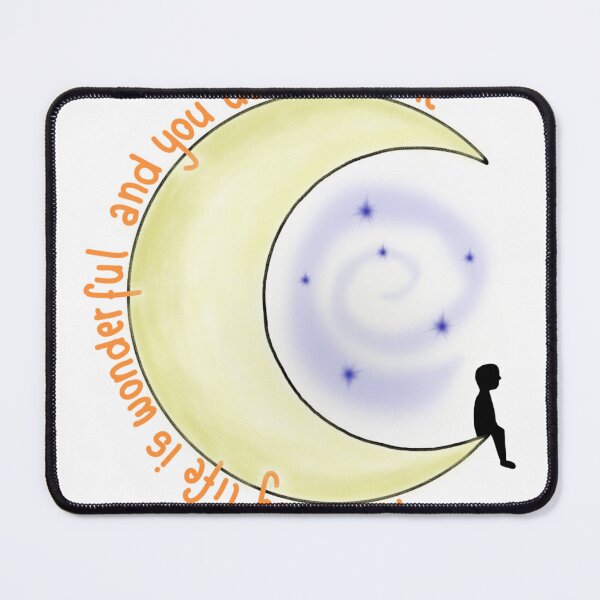 Item preview, Moon Man- Actually life is wonderful and you do have time designed and sold by tillysbusinessH.