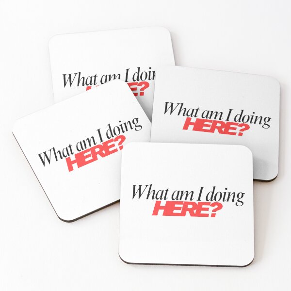 Item preview, What am I doing here? designed and sold by Jazanas-Craft.