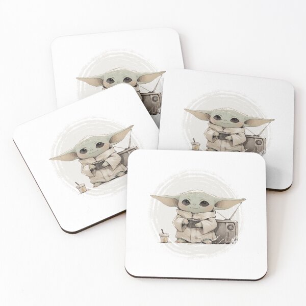 Item preview, BABY YODA WITH RADIO designed and sold by LIS AND MELIVERSO.