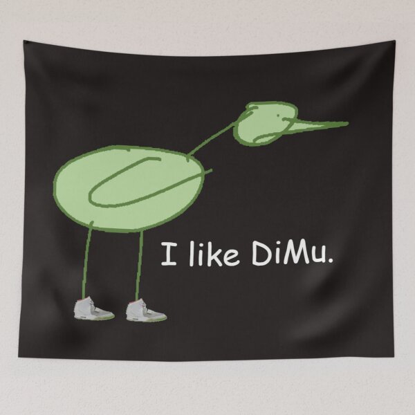 Item preview, "I like DiMu" designed and sold by EmuPressLLC.