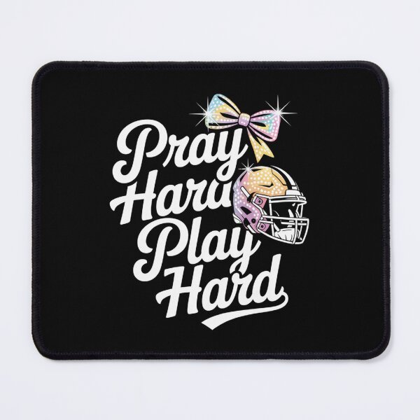 Item preview, Pray Hard, Play Hard designed and sold by theartfulaspie.