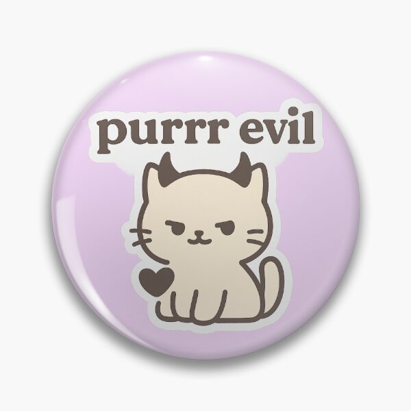 Item preview, purrr evil  designed and sold by Squish The Bug .