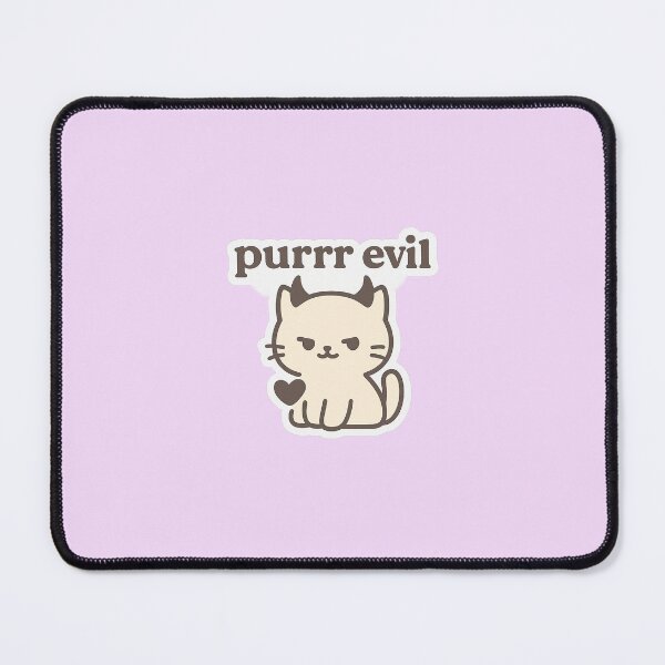 Item preview, purrr evil  designed and sold by Squish The Bug .