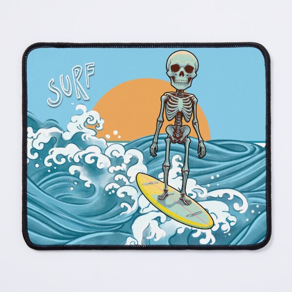 Item preview, Surfing Skeleton designed and sold by picturethispas.