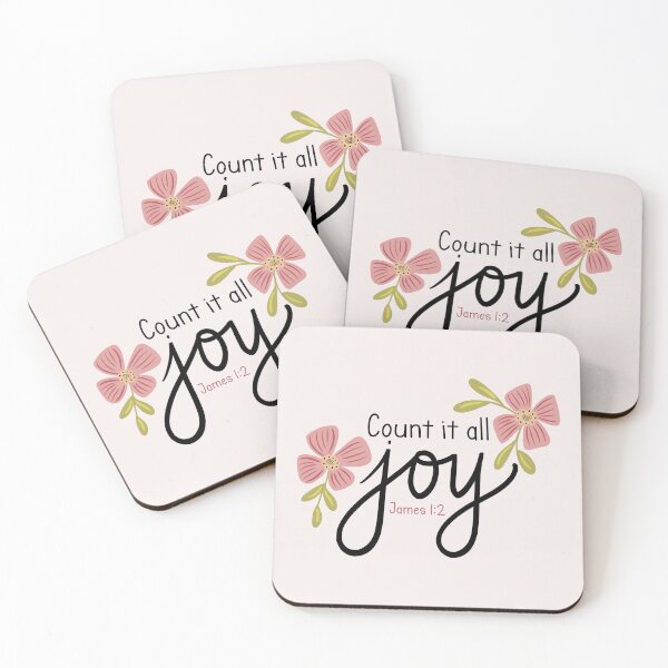 Item preview, Count it all JOY designed and sold by Willow & Grace Designs.
