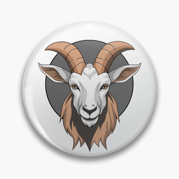 Item preview, Goat head designed and sold by Monimohandas.