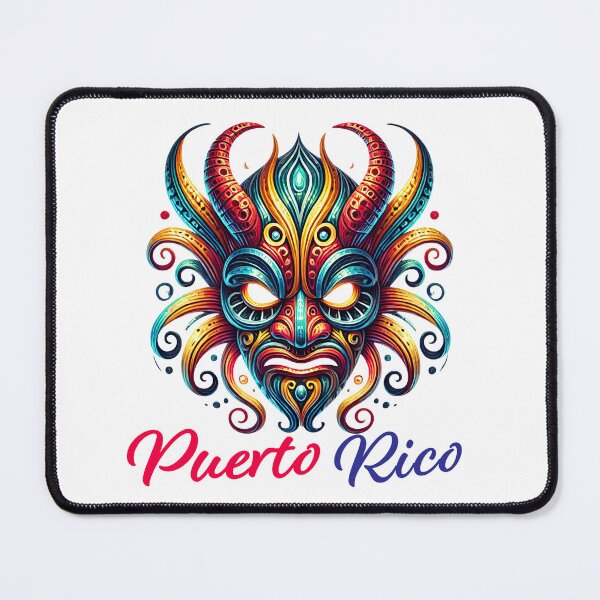 Item preview, Vibrant Puerto Rico Carnival Mask Artwork Gifts designed and sold by Maniutek.