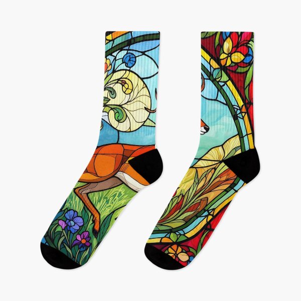Item preview, Ciervo en vidriera designed and sold by ChanceTwoArt.