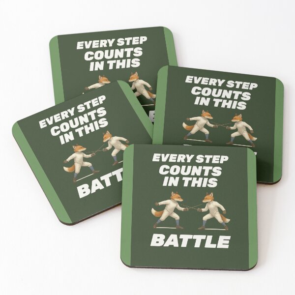 Item preview, Every step counts in this battle designed and sold by J.Caraccia.