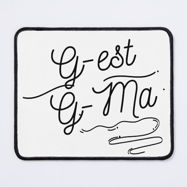 Item preview, G-est G-Ma (Greatest Grandma) - Black Cursive Letters designed and sold by GFamilyC.