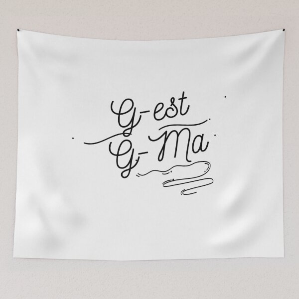 Item preview, G-est G-Ma (Greatest Grandma) - Black Cursive Letters designed and sold by GFamilyC.