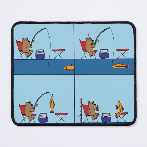 Item preview, Fishing Bear Comic designed and sold by natees33.