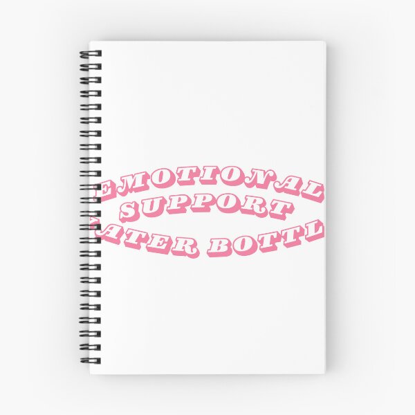 Item preview, Emotional Support Water Bottle – Funny Hydration Quote Design designed and sold by printwithkacie.