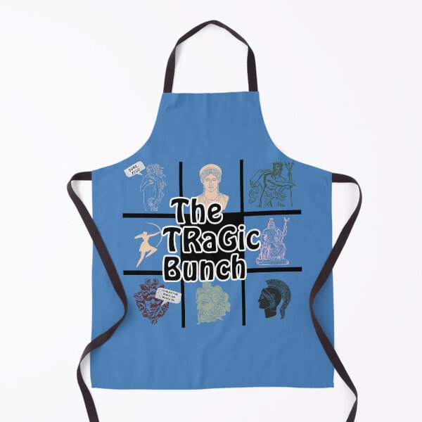 Item preview, The Tragic Bunch | Greek Mythology x Sitcom Parody Print designed and sold by Parasocialite.