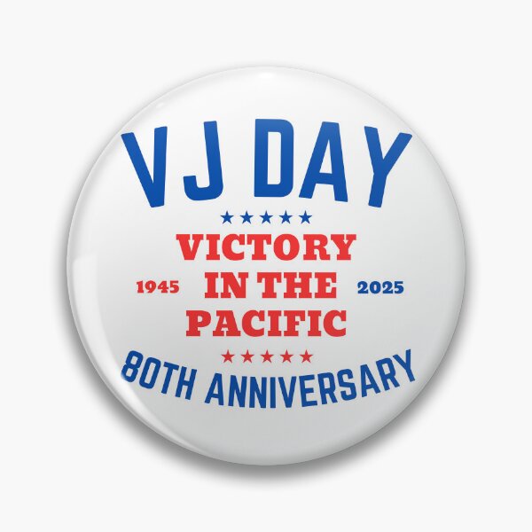Item preview,  VJ day 80th anniversary 2025 V  J Day designed and sold by Minimalismat.
