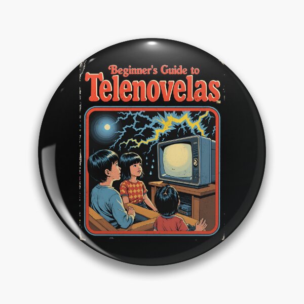 Item preview, Retro Telenovela Spanish T.V. 80s Art designed and sold by Vintagenaut Co..