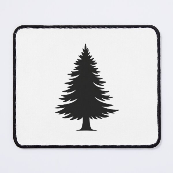 Item preview, Minimalist Pine Tree Silhouette – Simple Nature Line Art designed and sold by WornUp.