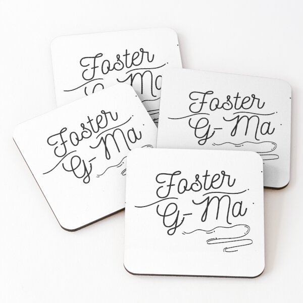 Item preview, Foster G-Ma (Grandma) - Black Cursive Letters designed and sold by GFamilyC.