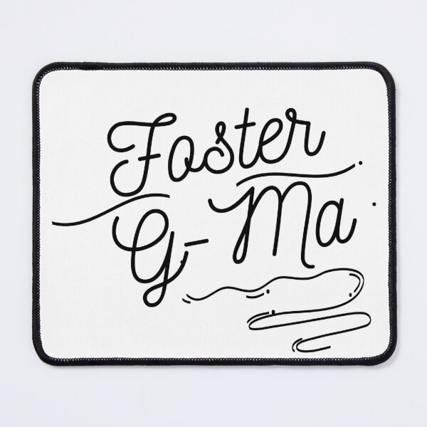 Item preview, Foster G-Ma (Grandma) - Black Cursive Letters designed and sold by GFamilyC.