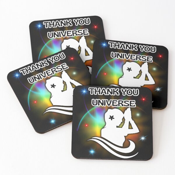 Item preview, THANK YOU UNIVERSE designed and sold by stickersrafisa.