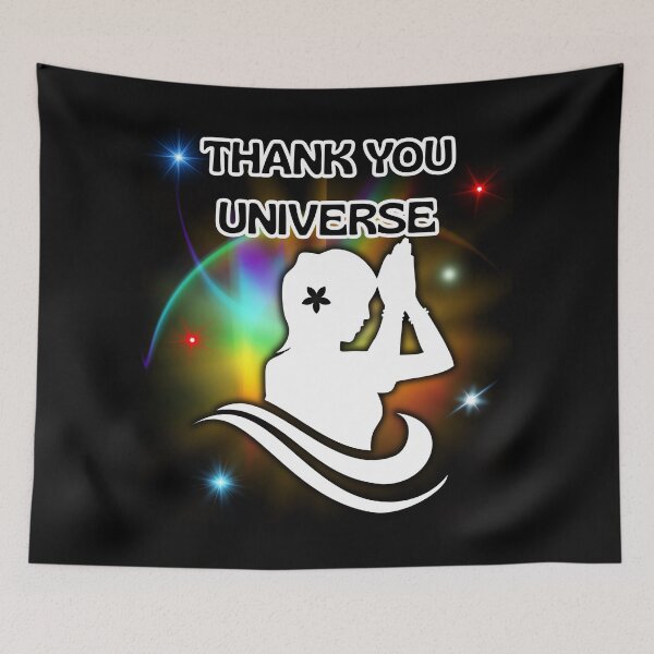 Item preview, THANK YOU UNIVERSE designed and sold by stickersrafisa.