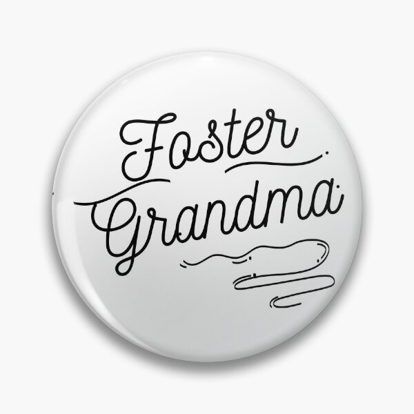 Item preview, Foster Grandma - Black Cursive Letters designed and sold by GFamilyC.