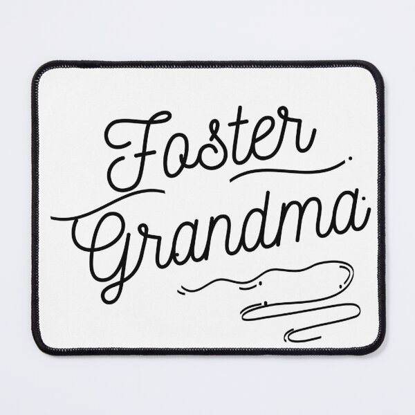 Item preview, Foster Grandma - Black Cursive Letters designed and sold by GFamilyC.