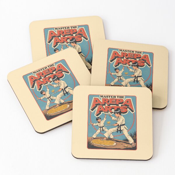 Item preview,  Master the Arepa Arts Retro Martial Arts designed and sold by Vintagenaut Co..