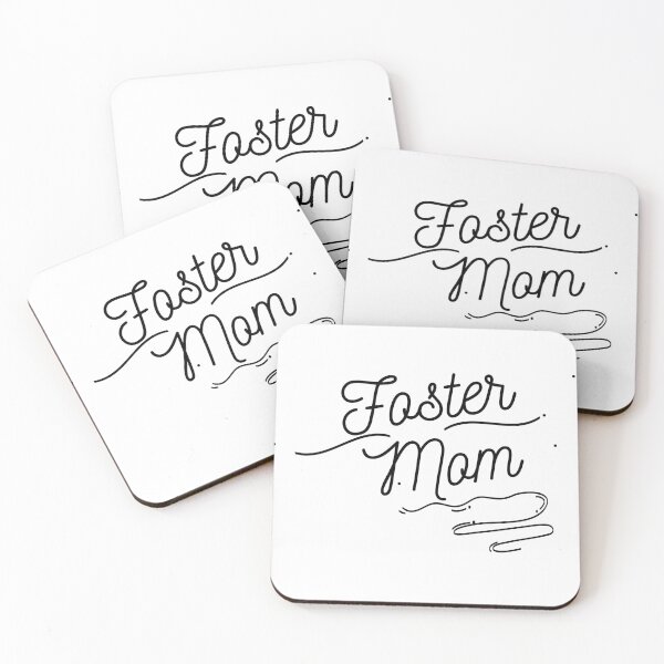 Item preview, Foster Mom - Black Cursive Letters designed and sold by GFamilyC.