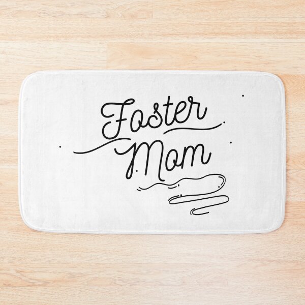 Item preview, Foster Mom - Black Cursive Letters designed and sold by GFamilyC.