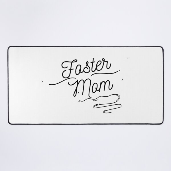 Item preview, Foster Mom - Black Cursive Letters designed and sold by GFamilyC.