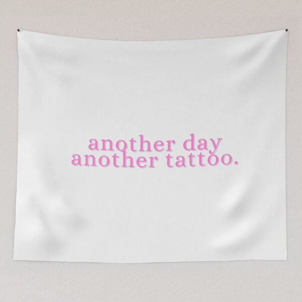 Item preview, another day another tattoo (pink) designed and sold by madebysam :).