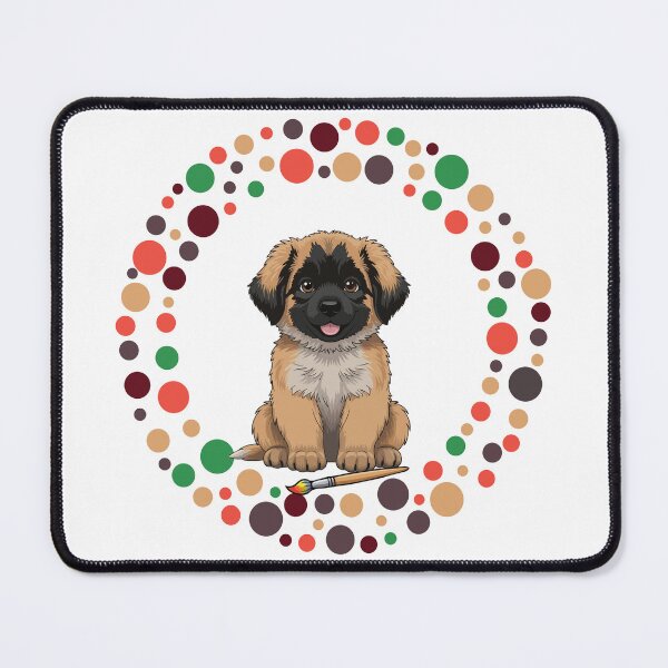 Item preview, Celebrate Dot Day with My Leonberger | Colorful Dog Art  designed and sold by The Real Life Symphony.