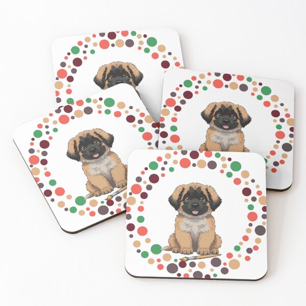 Item preview, Celebrate Dot Day with My Leonberger | Colorful Dog Art  designed and sold by The Real Life Symphony.