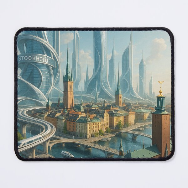 Item preview, Stockholm - Fituristic Cities designed and sold by Eric Nagel.