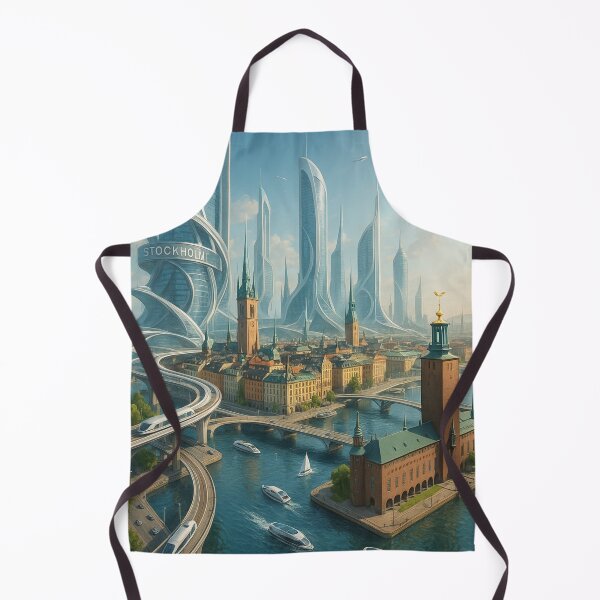 Item preview, Stockholm - Fituristic Cities designed and sold by Eric Nagel.