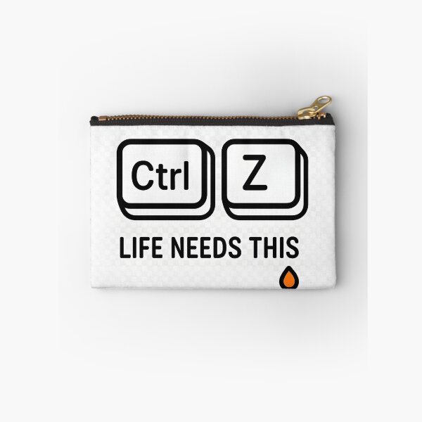 Item preview, Ctrl + Z Life – Funny Undo Humor Design designed and sold by JokesterTV777.