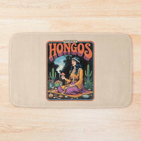 Item preview,  Psychedelic Hongos Vintage 70s Art designed and sold by Vintagenaut Co..