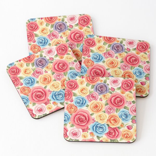 Item preview, Multiple Printed Rose  designed and sold by Tanu Biswas.