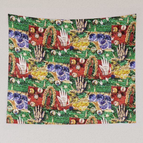 Item preview, guadalupe saints milagros folk sequin designed and sold by corazonbysergio.
