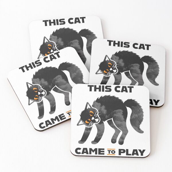 Item preview, This Cat Came to Play designed and sold by Artwork by Daniel Adams.