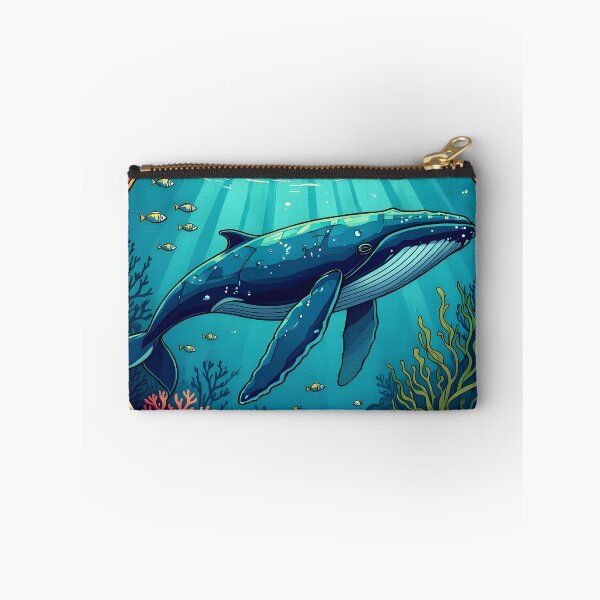 Item preview, Whale Over Coral designed and sold by ChanceTwoArt.